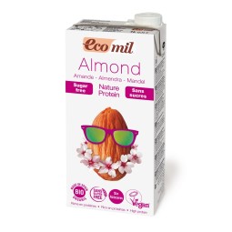 Tetra brick de Leche de Almendra Nature Proteína Bio Ecomil 1 L.