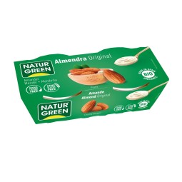 Pack de Postre Almond / Almendra Bio Naturgreen 2 x 125 g
