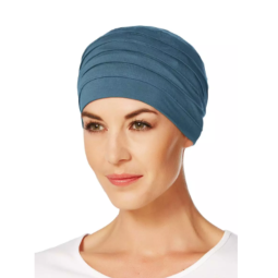 TURBANTE BAMBU YOGA CHRISTINE HEADWEAR azul oceano