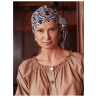 PAÑUELO BEATRICE W. RIBBONS ENDLES SHAPES OF BLUE CHRISTINE HEADWEAR