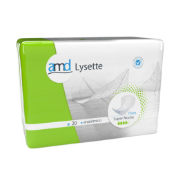 AMD LYSETTE PAÑAL ANATÓMICO SUPER NOCHE - 80 UNDS