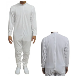 PIJAMA ANTIPAÑAL LARGO ADULTO CON CREMALLERAS EN ESPALDA