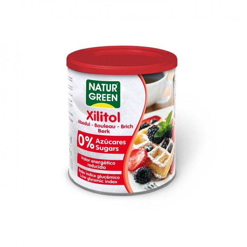 Bote de Azúcar de Abedul - Xilitol Naturgreen 500 g