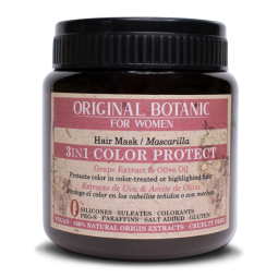 ORIGINAL BOTANIC MASCARILLA VEGANA 3 EN 1 COLOR PROTECT