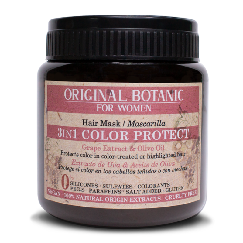 ORIGINAL BOTANIC MASCARILLA VEGANA 3 EN 1 COLOR PROTECT