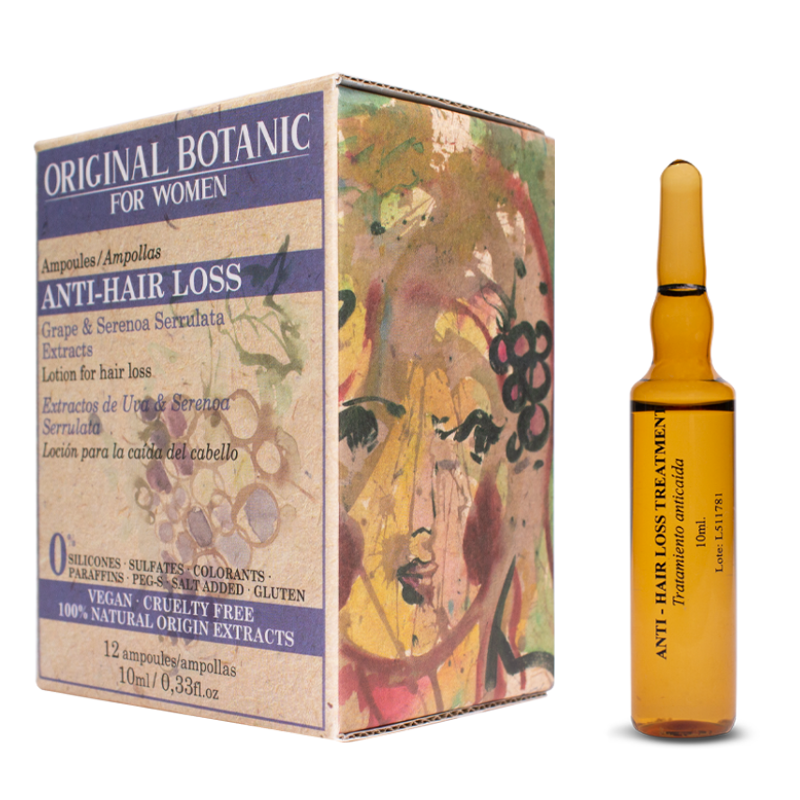 ORIGINAL BOTANIC AMPOLLAS ANTICAIDA DE CABELLO