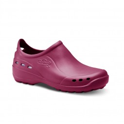Zueco sanitario shoes burdeos