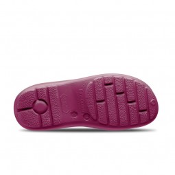 Planta zueco sanitario shoes burdeos