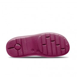 Planta zueco sanitario shoes burdeos