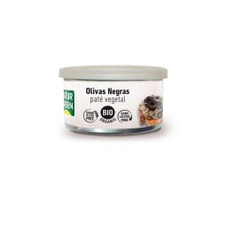 Tarrina de Paté olivas negras Bio Naturgreen 125 g