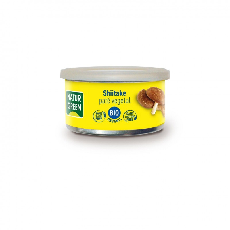 Tarrina de Paté Shiitake Bio Naturgreen 125 g