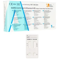 ALL TEST NASAL DE ANTÍGENOS COMBO (COVID Y GRIPE A+B)