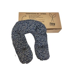 ALMOHADILLA CERVICAL TÉRMICA DE SEMILLAS TRIGO/LAVANDA