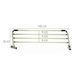 PAR DE BARANDILLAS PLEGABLES 4 BARRAS