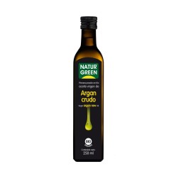 Envase de Aceite de Argán Crudo Bio Naturgreen 250 ml.