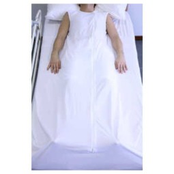 SÁBANA DE SUJECIÓN PARA CAMA SIN MANGAS