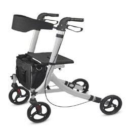 ANDADOR PLEGABLE ROLLATOR ACTIVE CON FRENOS EN EMPUÑADURAS