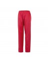 Pantalón de pijama sanitario rojo Velilla uniformes sanitarios microfibra