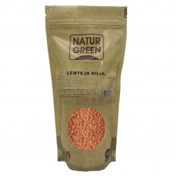 Bolsa Doypack de Lenteja Roja Bio Naturgreen 500 g