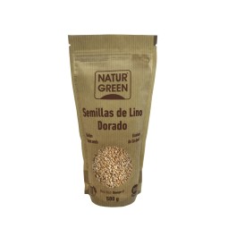 Bolsa Doypack de Lino dorado Bio Naturgreen 500 g