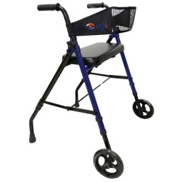 ANDADOR OGI BIP-BIP CON ASIENTO, RESPALDO Y PATAS TRASERAS DESMONTABLES