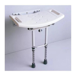 ASIENTO ABATIBLE DE PARED CON PATAS