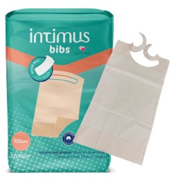 BABERO PARA ADULTO DESECHABLE GERCARE - 100 UDS