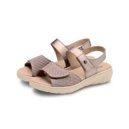 SANDALIA MUJER CONFORT DOBLE VELCRO (20670) SAGUY`S
