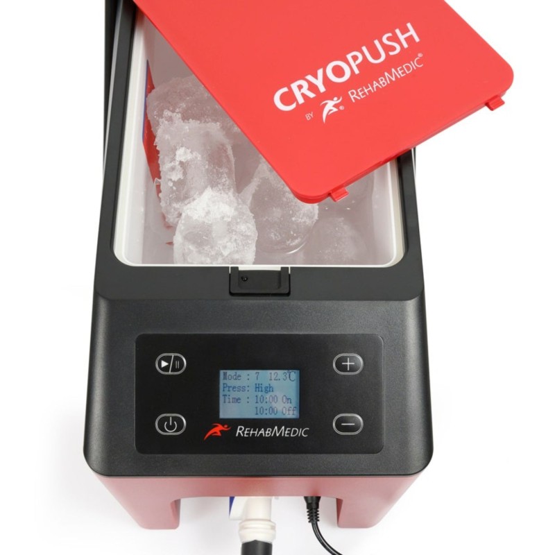 CRYOPUSH SISTEMA DE COMPRESION Y FRIO ACTIVO