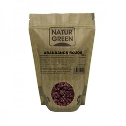 Bolsa Doypack de Arándanos Rojos Deshidratados Bio Naturgreen 125 g