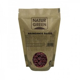 Bolsa Doypack de Arándanos Rojos Deshidratados Bio Naturgreen 125 g