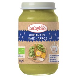 Babybio Buenas Noches Guisantes-Maiz-Arroz