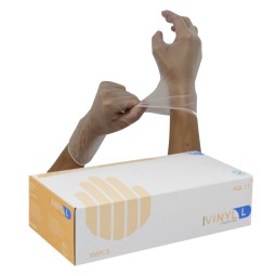 GUANTES VINILO SIN POLVO...