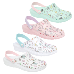 EEA, ZUECO ESTAMPADO, ZUECO PRINT, ENFERMERA EN APUROS