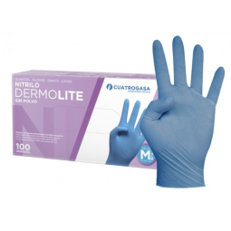 GUANTES NITRILO SIN POLVO...