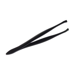 PINZA DE DEPILAR NEGRA 8,5 CM