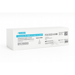 COMPRESA DE TEJIDO SIN...