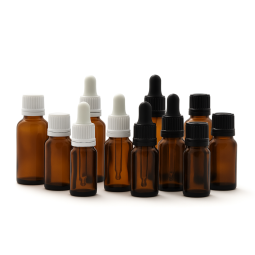 FRASCO DE CRISTAL TOPACIO