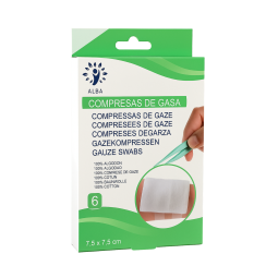 COMPRESA DE ALGODÓN ESTÉRIL...