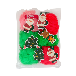 ESPONJA DE BAÑO NAVIDAD...