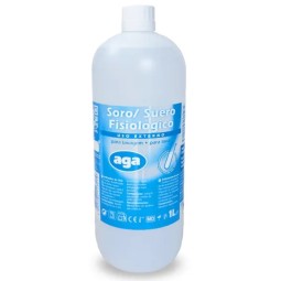 SUERO FISIOLOGICO 1 LITRO AGA