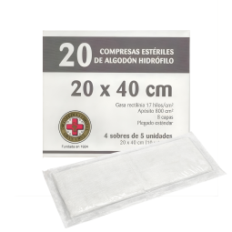 COMPRESAS ESTÉRILES DE...