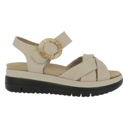 SANDALIA MUJER CON CUÑA Y...