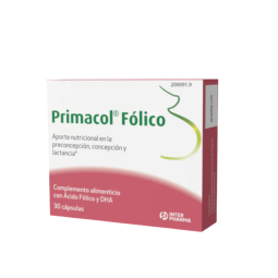PRIMACOL FÓLICO 30 CÁPSULAS