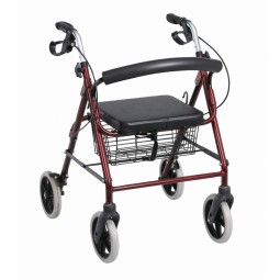 ANDADOR ROLLATOR CON FRENOS...