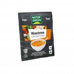 Sopa minestrone a las finas hierbas Bio deshidratada