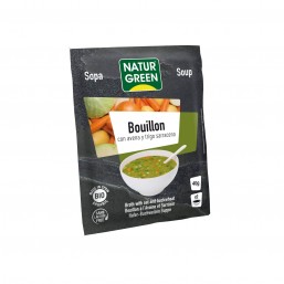 Sopa bouillon con avena y trigo Bio deshidratada