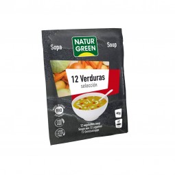 Sopa 12 verduras selección Bio deshidratada