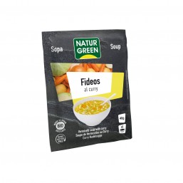 Sopa de fideos al curry Bio deshidratada