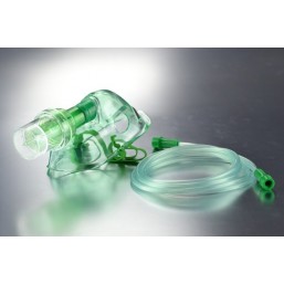 Mascarilla de Oxígeno Adulto Nebulizador + Tubo 2 metros